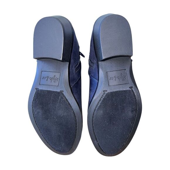 Style & Co - Navy Blue Bootie - Wiley F1 - Women’s Size 5.5 - Picture 8 of 10